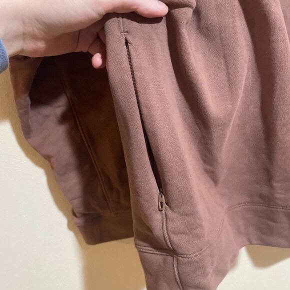 Lululemon Mens Size S French Terry Oversized Long Sleeve Crew Smoky Topaz - Picture 5 of 10